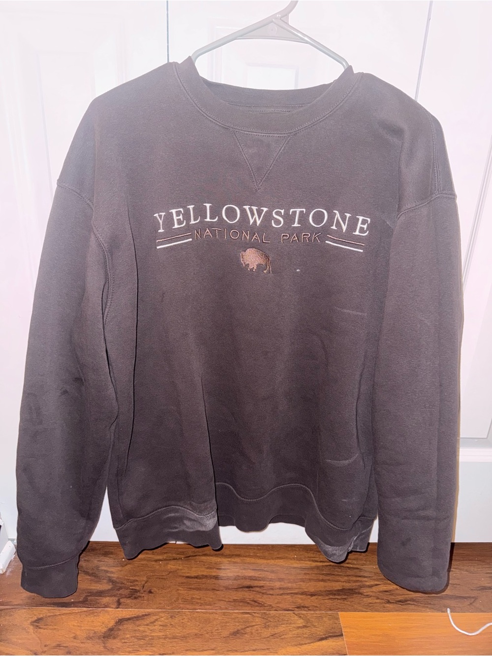 Gear For Sports Men's Brown Yellowstone Crewneck Sweatshirt